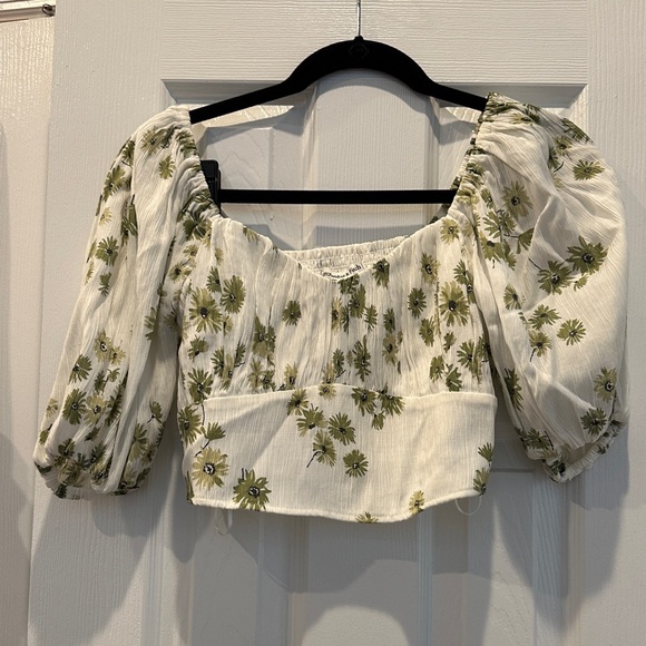 Abercrombie & Fitch Green and White Pants Set - Picture 4 of 7